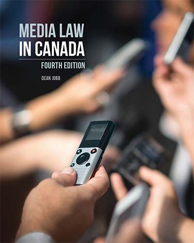 Media Law in Canada, 4th Edition